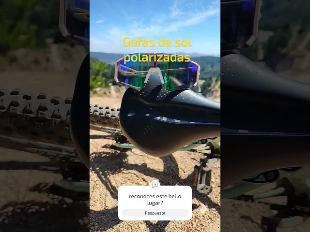 Vídeo relacionado con KANASTAL Gafas de Sol Polarizadas Hombre Deportivas Azul Espejo Mujer Deporte Curvas Retro Ciclismo Running Blue Sunglasses UV400 - Montura Gris Lentes Azul