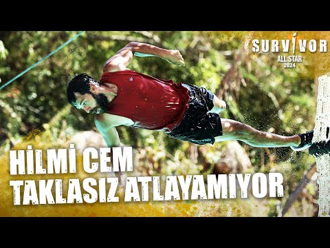 Hilmi Cem, Havuzda Hünerlerini Sergiledi | Survivor All Star 2024 66. Bölüm