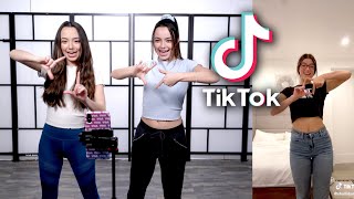 Learning Popular TikTok Dances - Merrell Twins