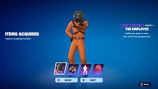 How To Get The Employee Skin FREE In Fortnite (UnlockedThe Company Bundle)