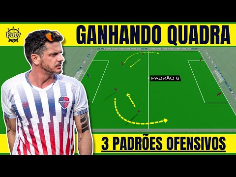 GANHANDO QUADRA NO FUTEBOL 7 - PADRÕES OFENSIVOS