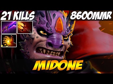 Midone 8600 MMR Plays Lion with Shadow Blade  - Dota 2