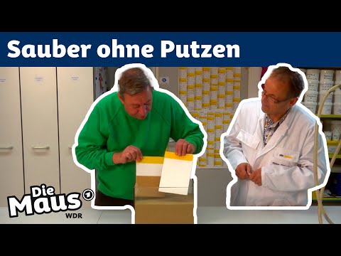 Wie funktioniert der Lotuseffekt? | DieMaus | WDR