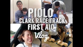 A day in my life: PIOLO, First Aid &amp; Clark Race Track | Andi Manzano Reyes