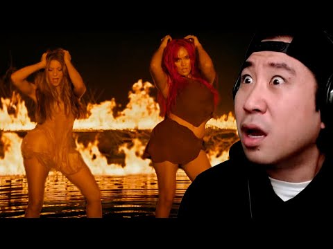 Coreano Loco reacciona a KAROL G, Shakira 😱 TQG