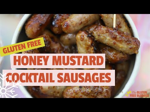 Honey Mustard Cocktail Sausages - Christmas Countdown Day 10!