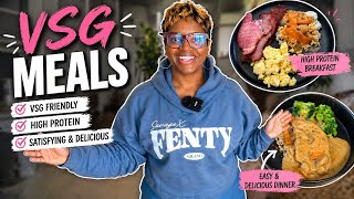 VSG What I Eat in a Week | EASY Smothered Pork Chops (High Protein + Comfort Food!)