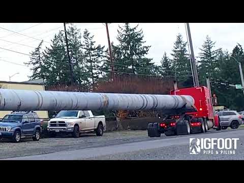 Long Haul - Steel Pipe in Transport