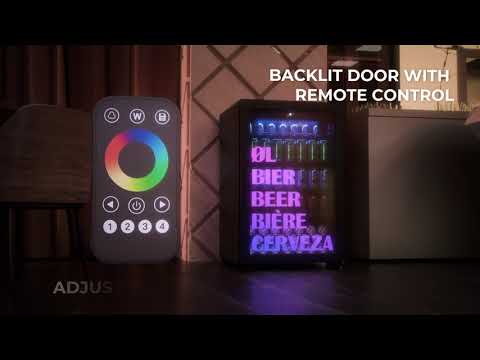 Demo Video: La Sommeliere BEER150 με RGB Remote Lighting