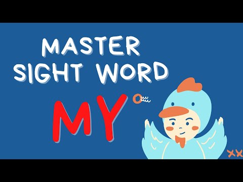 SIGHT WORD MY - Master Sight Words FAST - Kindergarten & Preschool - Distant Learning
