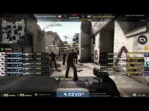 IBUYPOWER vs Manajuma on de_dust2 @ CEVO-P S4 Grand Finals (CS:GO IBP vs MJ) Game 1