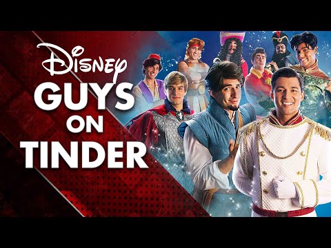 「Disney Guys on Tinder 當迪士尼男角用起約會軟體」（10,000 HOURS）迪士尼經典男性角色群像