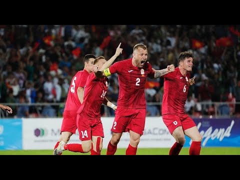 ASIAN CUP - 2023 QUALIFIERS: KYRGYZSTAN - TAJIKISTAN (1-HALF)