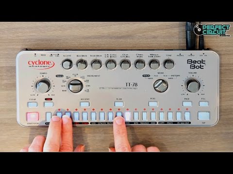 Cyclone Analogic TT-78 Beat Bot Demo