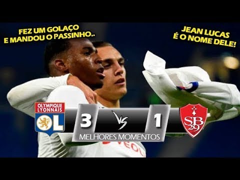 Veja o que o ex Flamengo, Jean Lucas fez no jogo do Lyon - Brest 1 X 3 Lyon  - 2020