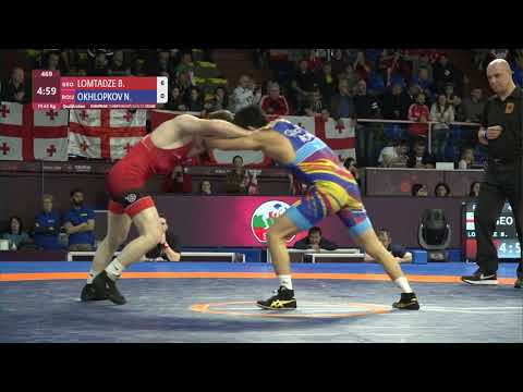 Qual. FS - 61 kg: B. LOMTADZE (GEO) v. N. OKHLOPKOV (ROU)