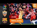 HIJ SCHIET DE LAT BIJNA IN TWEEËN! ?? | Almeriá vs Barcelona | La Liga 22/23 | Samenvatting