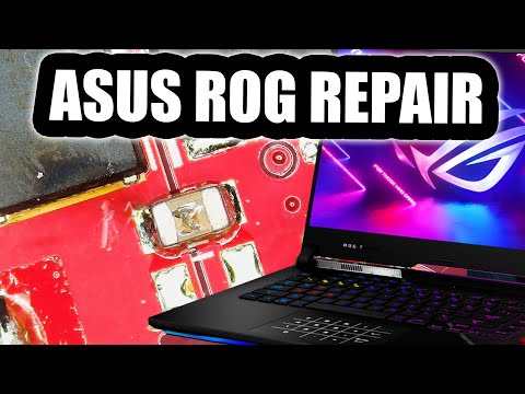ASUS ROG G531G Gaming Laptop not turning on - Super Fast motherboard Repair