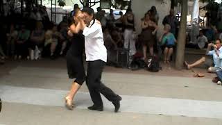 El Indio, Pedro Benavente och Virginia Uva Plaza Dorrego 20080224