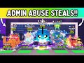 I STOLE THE CRAZIEST BRAINROTS FROM CYBER ADMIN ABUSE INSANE Steal A Brainrot ROBLOX