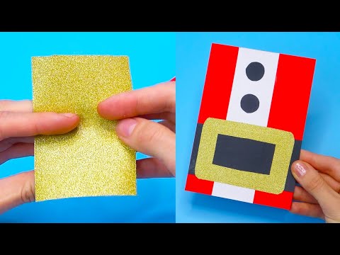 DIY christmas cards easy How to make christmas card Christmas card ideas