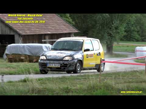 Wójcik Konrad / Wójcik Rafał - Fiat Seicento - Letni Super Oes Łużna 04-08-2019