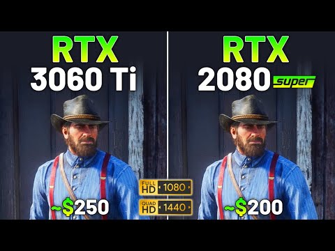 10 Games on RTX 3060 Ti vs RTX 2080 SUPER in 2024 - 1080p & 1440p