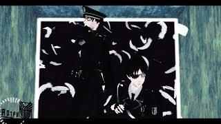 【進撃のMMD】兵長とエレンでHYBRID【Attack on Titan MMD】