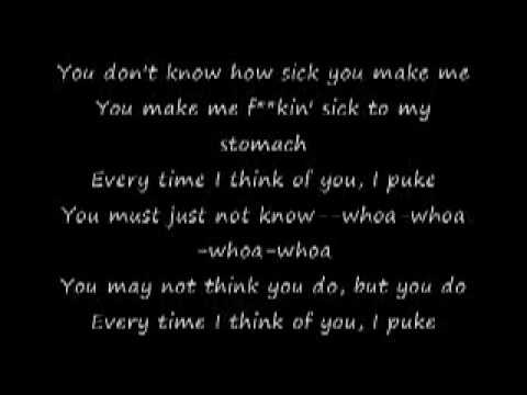 Eminem : Puke (W/ lyrics)