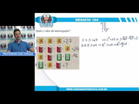 DESAFIO 104 - QUAL O VALOR DE CADA LATINHA? (www.gurudamatematica.com.br)