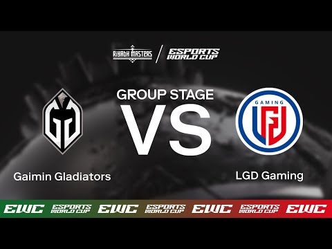 Gaimin Gladiators vs. LGD Gaming - Dota2 Riyadh Masters x EWC - Day 8 - Group Stage
