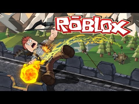 Roblox | CATAPULTS DESTROY CASTLE - Roblox Valor! (Knights, Horses, Catapults)