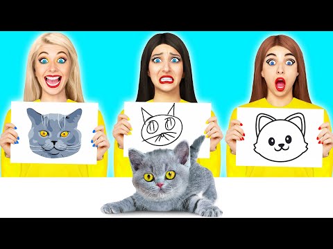 КТО ЛУЧШЕ НАРИСУЕТ ПРЕДМЕТ, ПОЛУЧИТ ЕГО ЧЕЛЛЕНДЖ #6 от Multi DO Challenge