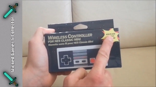 Mini Nes Wireless Controller / Wireless CHINA Joypad Review & Unboxing