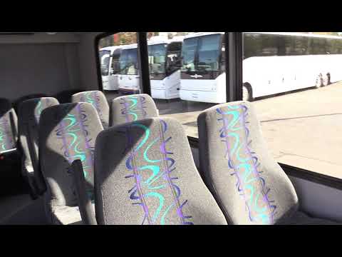 2016 Ford Goshen 14 Passenger + Rear Luggage Shuttle Bus - S19054