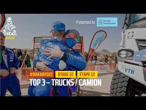 Trucks Top 3 presented by Soudah Development - Stage 12 - #Dakar2022