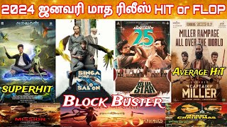 January Month Released Movies Hit Or Flop  2024 Ta