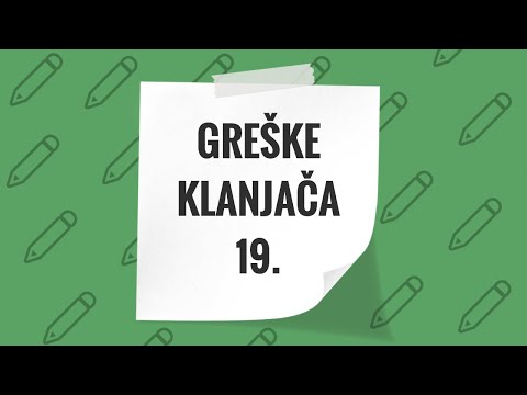 GREŠKE KLANJAČA (19. dio) || dr. Safet Kuduzović