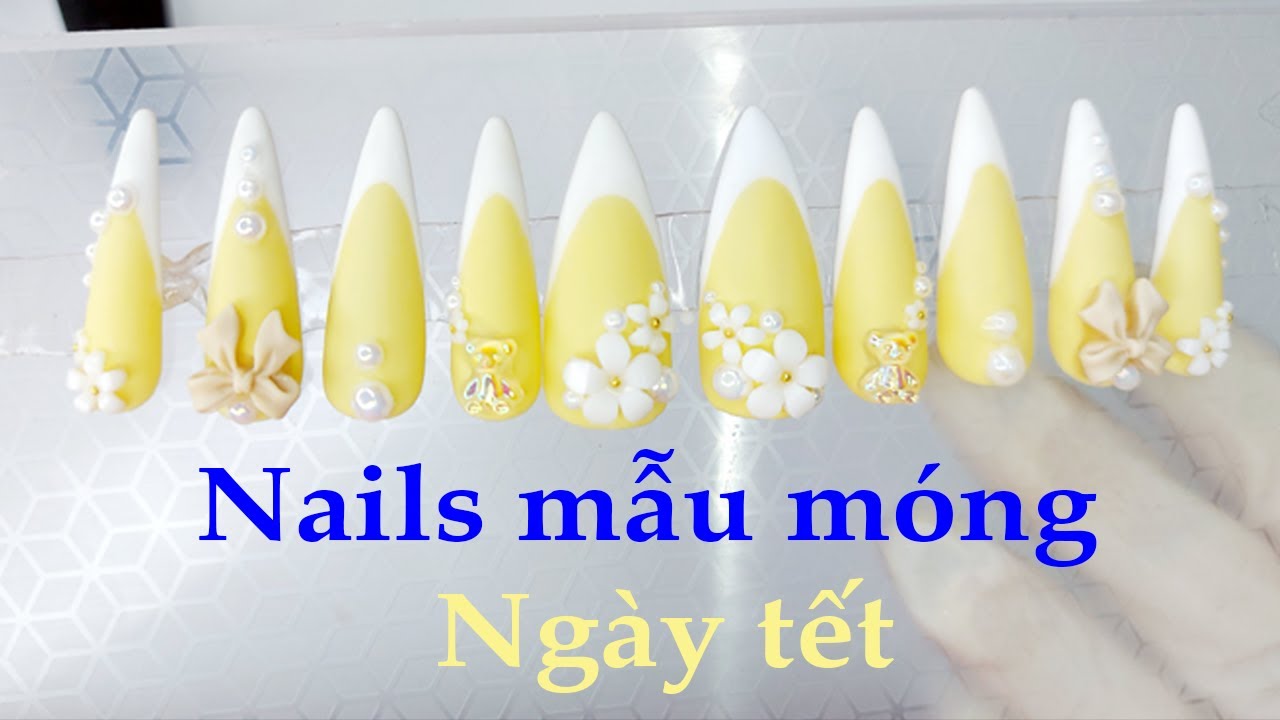 Châu Pha (Chou Fa) – Nails – Mẫu móng ngày tết, mẫu số 1