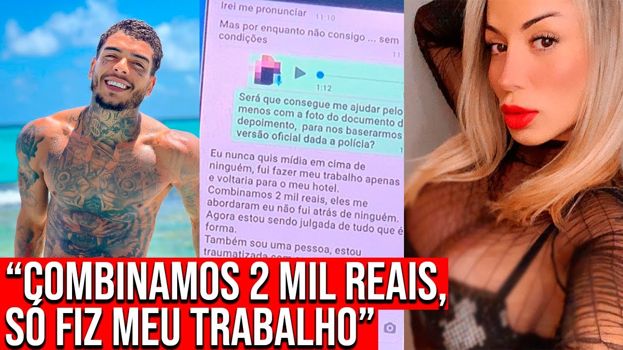 MODELO QUE ESTAVA NO QUARTO COM MC KEVIN SE PRONUNCIA