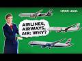 The Mystery Of Airline Names Explained