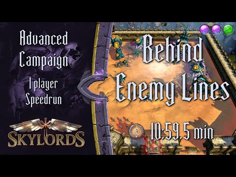 Behind Enemy Lines Advanced #3 | Speedrun in 10:59.5 - Skylords Reborn PvE Contest #2 | BattleForge