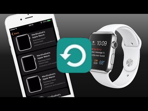 How Apple Watch OS Creates a Backup