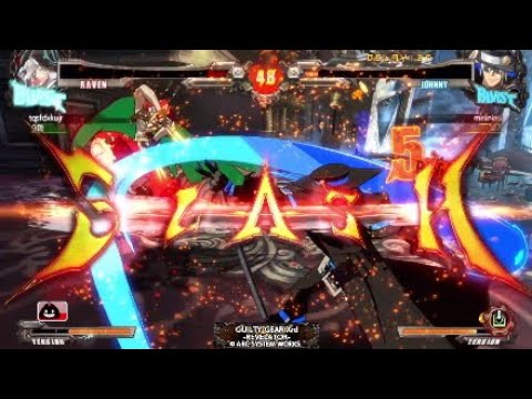 ♯323【PS4】GGXrd Rev2 Johnny lobby match【ジョニー】