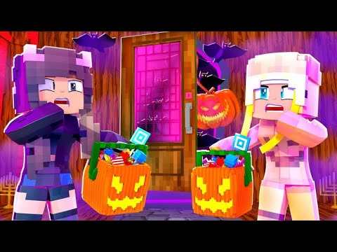 Trick or treat in MINECRAFT PLAY!  ✿ Halloween in HOUSE [Deutsch/HD]