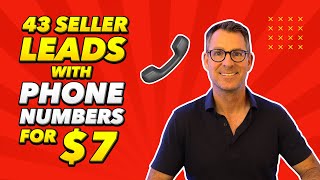 43 Seller Leads with phone numbers for $7 🏡🚀