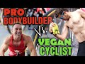 The Vegan Cyclist vs. IFBB Pro Bodybuilder Greg Doucette - Zwift Bike Race