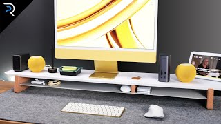 M3 iMac - Ultra Clean Desk Setup ✨