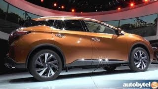 2015 Nissan Murano Overview and Highlights @ New York Auto Show