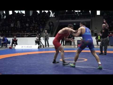 AzÇ-2017: Nicat Abdullayev - Rafiq Hüseynov / 80 kq, final